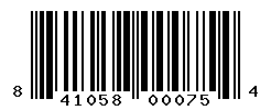 upc 841058000754 barcode image