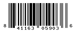 UPC barcode number 841163059036