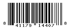 UPC barcode number 841179144078