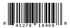 UPC barcode number 841278184098