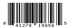 UPC barcode number 841278196565