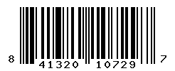 UPC barcode number 841320107297