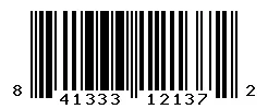 UPC barcode 841333121372