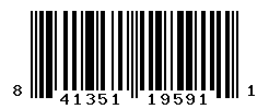 UPC barcode number 841351195911