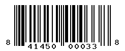 UPC barcode number 841450000338