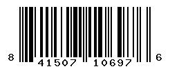 UPC barcode number 841507106976