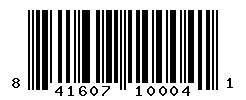 UPC barcode number 841607100041
