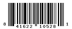 UPC barcode number 841622105281