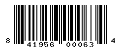 UPC barcode number 841956000634