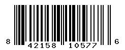 UPC barcode number 842158105776
