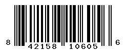 UPC barcode number 842158106056