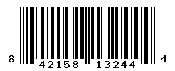 UPC barcode number 842158132444