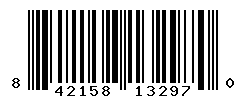 UPC barcode number 842158132970