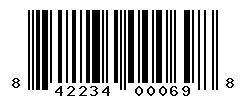 UPC barcode number 842234000698 lookup