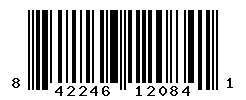 UPC barcode number 842246120841