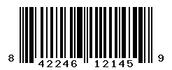 UPC barcode number 842246121459