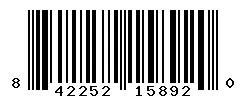 UPC barcode 842252158920
