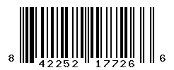 UPC barcode number 842252177266