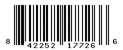 UPC barcode 842252177266