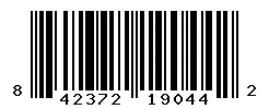 842372190442 barcode