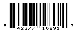 UPC barcode number 842377108916