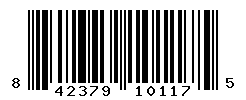 UPC barcode number 842379101175