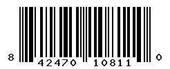 UPC barcode number 842470108110