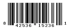 UPC barcode 842536152361