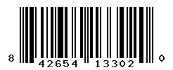 upc 842654133020 barcode image