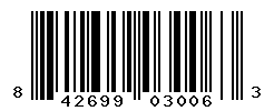 UPC barcode number 842699030063