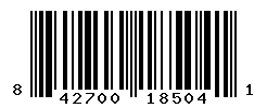 UPC barcode number 842700185041