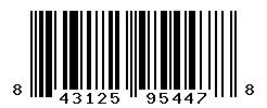 UPC barcode number 8431250954478