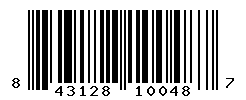 UPC barcode number 843128100487