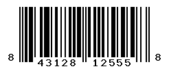 UPC barcode number 843128125558