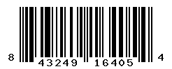 UPC barcode number 843249164054