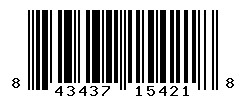 upc 843437154218 barcode image