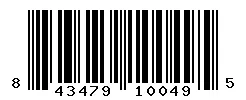 UPC barcode 843479100495