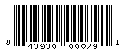 UPC barcode number 843930000791