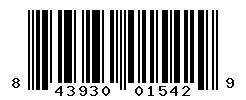 UPC 843930015429 barcode image