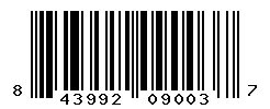 UPC barcode 843992090037