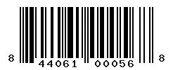 UPC barcode 844061000568