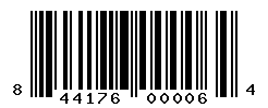 UPC barcode number 844176000064