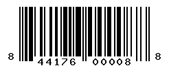 UPC barcode 844176000088