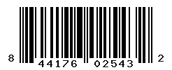 UPC barcode number 844176025432