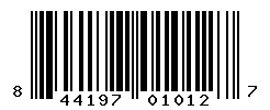 upc 844197010127 barcode image
