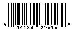 UPC barcode 844199056185