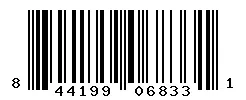 UPC barcode 844199068331