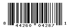 UPC barcode 844260042871