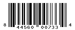 UPC barcode number 844560007334
