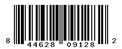 UPC barcode number 844628091282